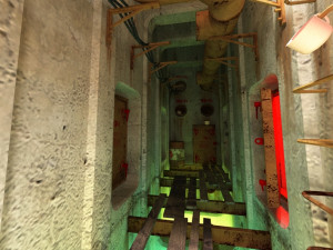 Game interior ruin storage low-poly 3Dモデル