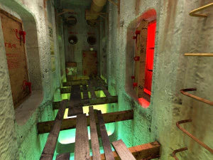 Game interior ruin storage low-poly 3D Model