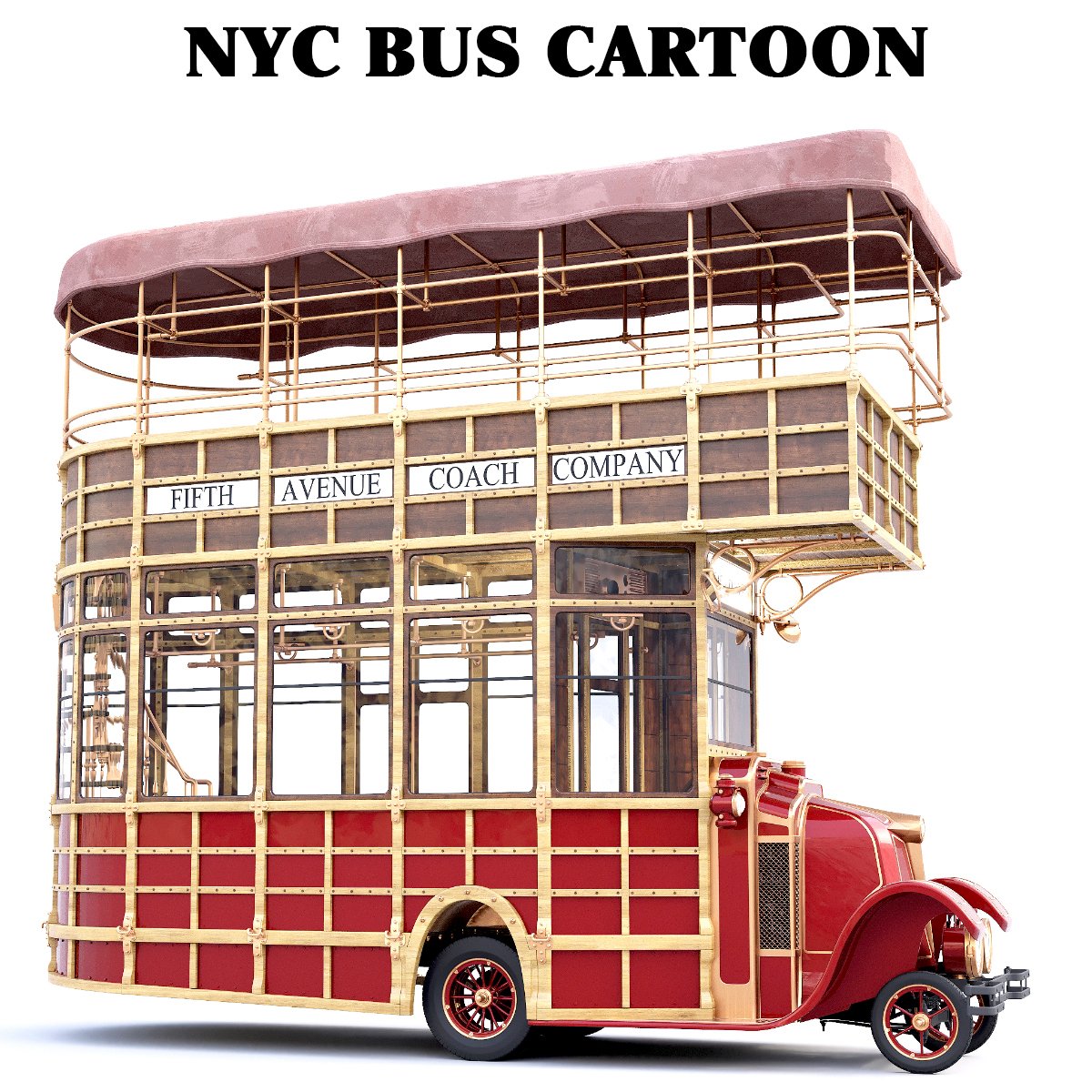 Busso Nyc 3d Model In Bus 3dexport