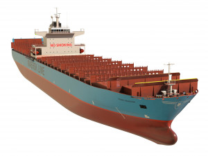 maersk container ship 3D Model