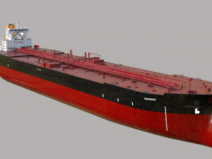 Tanker ti class 380m 3D Model
