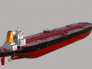 Tanker ti class 380m 3D Model