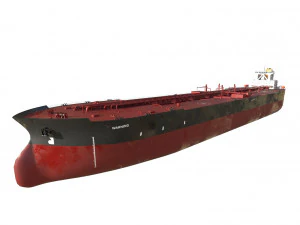 Tanker ti class 380m 3D Model