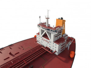 Tanker ti class 380m 3D Model