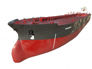 Tanker ti class 380m 3D Model