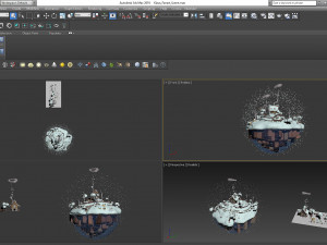 winter landscape 3D Model