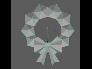 Christmas wreath 3D Model