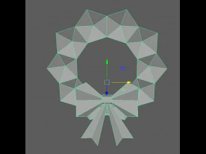 Christmas wreath 3D Model