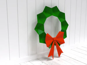 Christmas wreath 3D Model