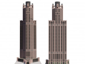 chicago building 311 south wacker 3D Модель