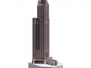 chicago building 311 south wacker 3D Model
