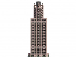 chicago building 311 south wacker 3D Model