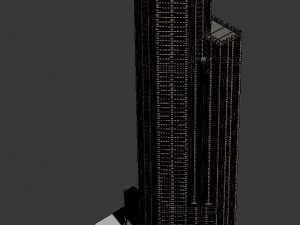 chicago building 311 south wacker 3D Model