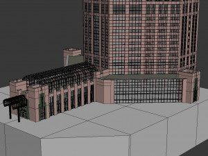 chicago building 311 south wacker 3D Model