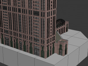 chicago building 311 south wacker 3D Model