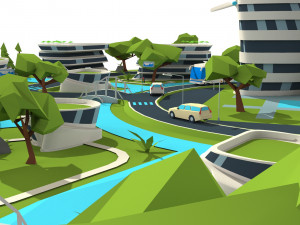 the city of the future ext 3Dモデル