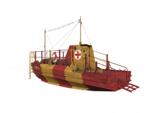 air sea rescue craft asr 10 world war ii 3D Model