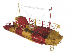air sea rescue craft asr 10 world war ii Model 3D