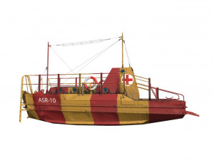air sea rescue craft asr 10 world war ii Model 3D