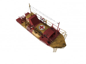 air sea rescue craft asr 10 world war ii Model 3D