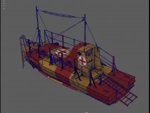 air sea rescue craft asr 10 world war ii 3D Model