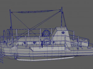 air sea rescue craft asr 10 world war ii 3D Model