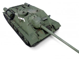 tank su-85 3D Model