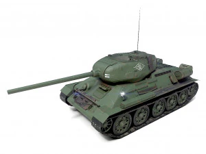 Tank t-34-85 3D Model