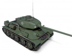 Tank t-34-85 3D Model