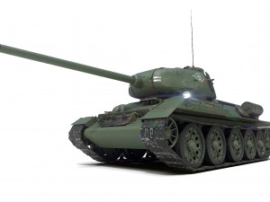 Tank t-34-85 3D-Modell