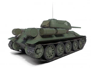 Tank t-34-85 3D Model