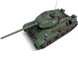 Tank t-34-85 3D Model