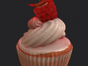 cupcake 07 3D Model