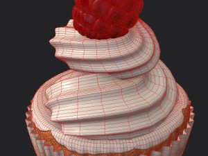 cupcake 07 3D Model