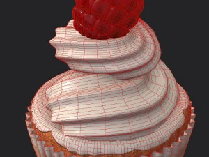 bolinho 07 Modelo 3D