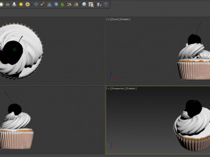 cupcake 02 3D Model