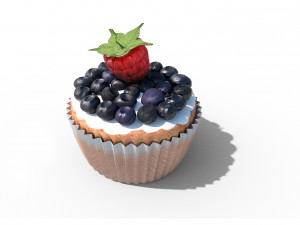 cupcake 11 3D Model