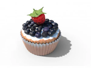 cupcake 11 3D Model