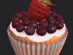 cupcake 11 3D Model
