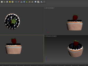 cupcake 11 3D Model