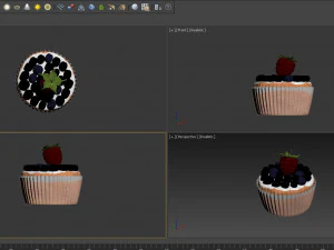 cupcake 11 3D Model