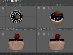 cupcake 11 3D Model