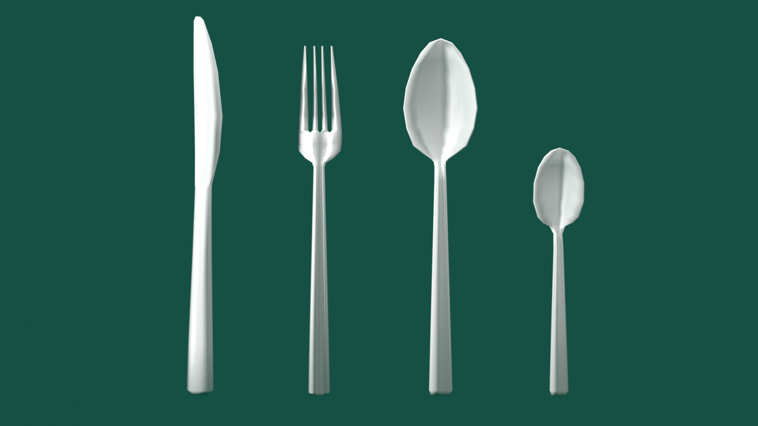 Low setting. Cutlery Set 3dm.