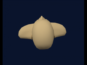 mens head low poly 3D Model