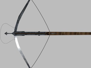 crossbow middle ages 3D Модель