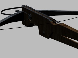 crossbow middle ages 3D Модель