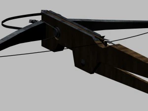 kruisboog middeleeuwen 3D Model