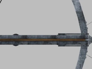 kruisboog middeleeuwen 3D Model