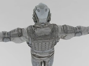 usa winter soldier 3D Model