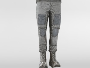 usa winter soldier 3D 模型